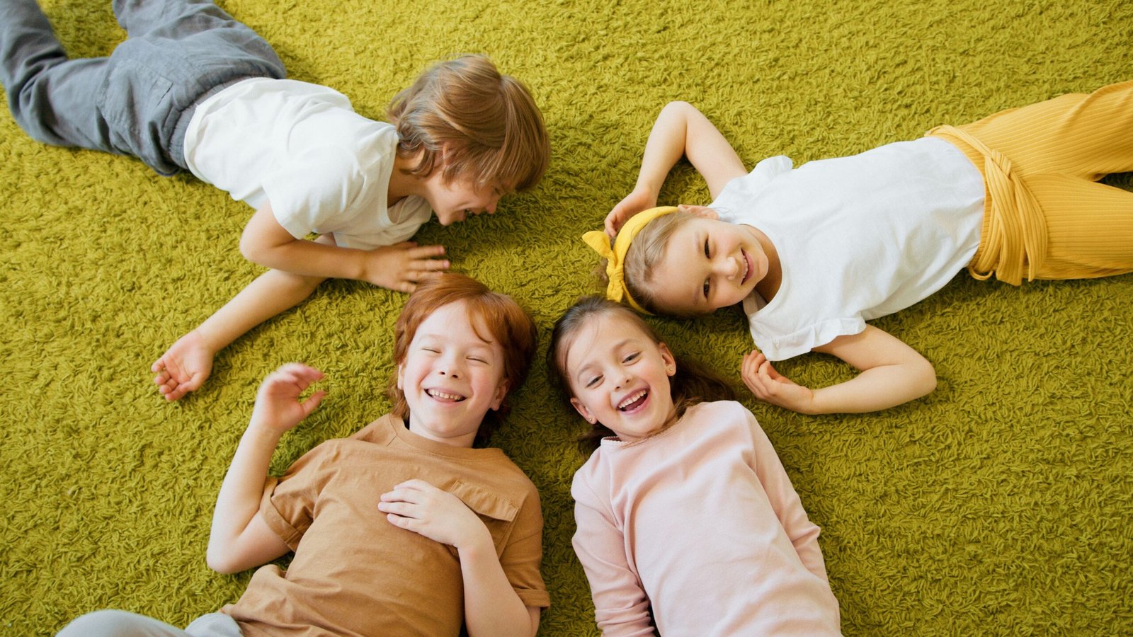 Child exploring feelings and wellbeing