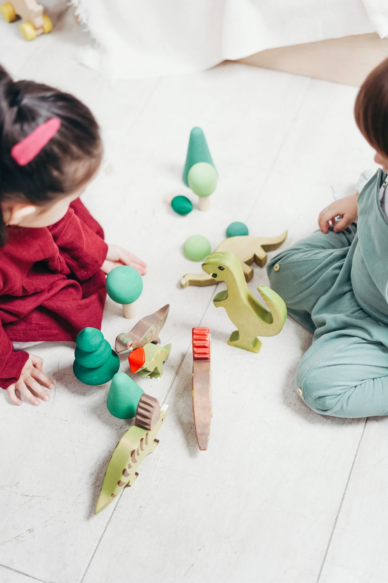 Children taking part in an activity